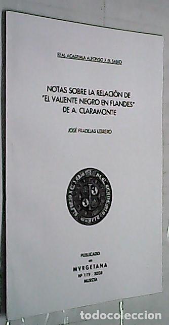 Libros: Notas sobre la relaci&oacute;n de El valiente negro en Flandes de A. Claramonte - FRADEJAS LEBRERO, Jos&eacute;: