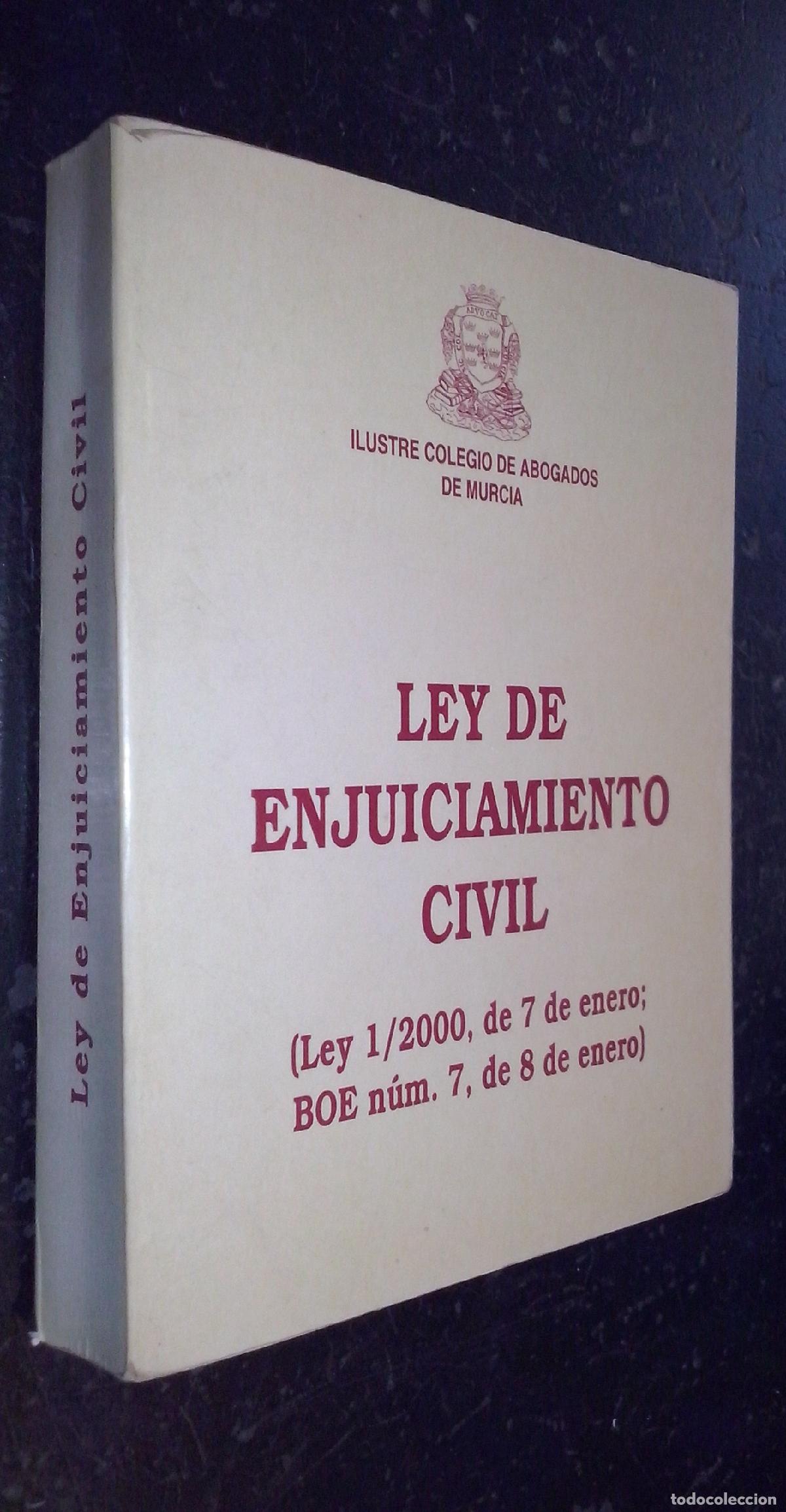 B&uuml;cher: Ley de enjuiciamiento civil (Ley 1/2000, de 7 de enero; BOE n&uacute;m. 7, de 8 de enero) - LEYES: