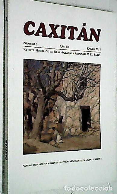B&uuml;cher: Caxit&aacute;n. Revista Minor de la Real Academia Alfonso X El Sabio. N&int; 3. A&ntilde;o III - REVISTA: