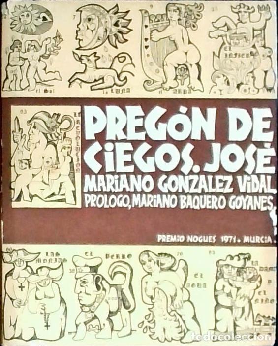 Libri di seconda mano: Preg&oacute;n de ciegos. Ensayo - GONZ&Aacute;LEZ VIDAL, Jose Mariano: