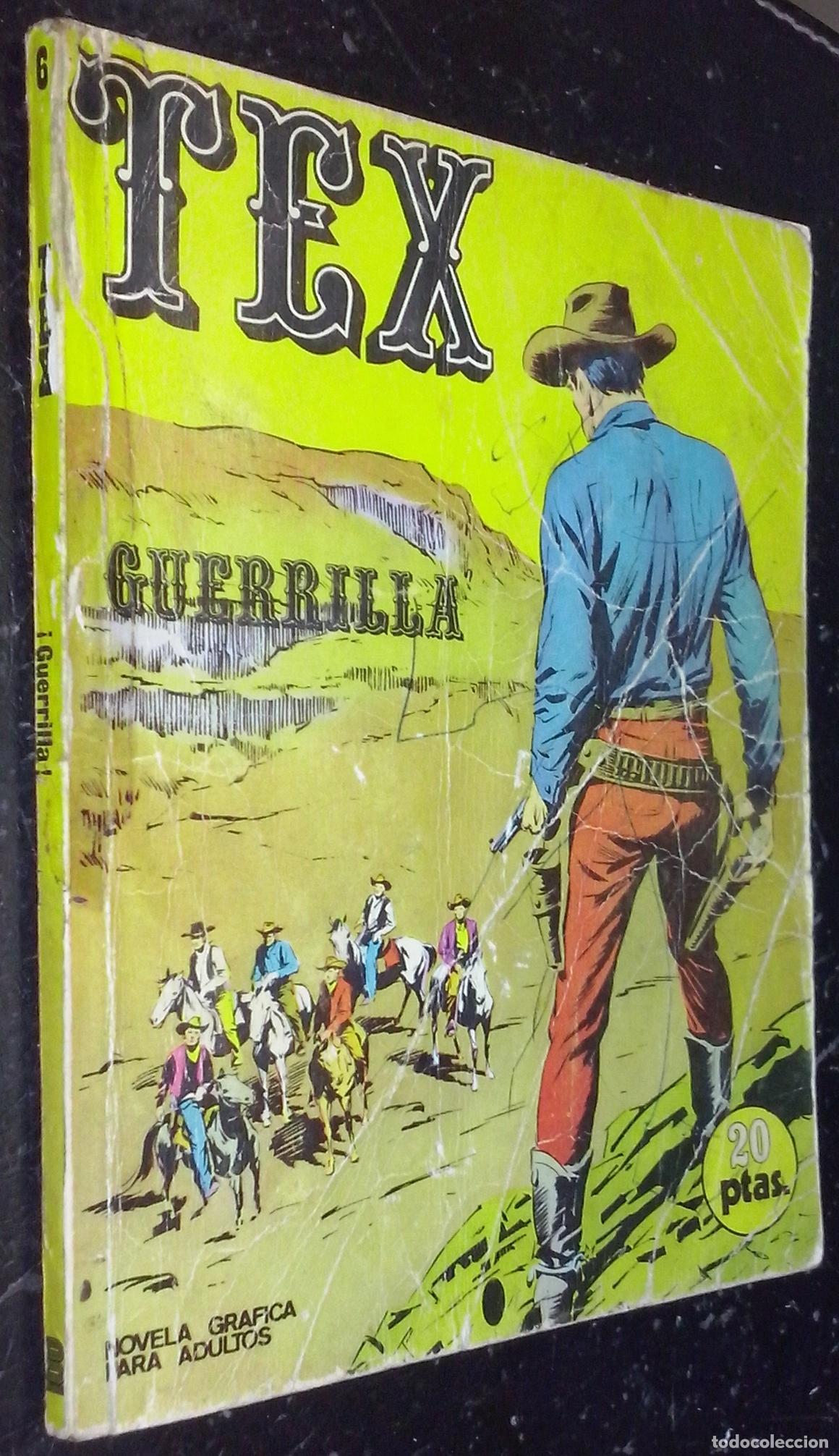 Libros: TEX. Novela Gr&aacute;fica para Adultos. N&ordm; 6: Guerrilla - AA. VV.: