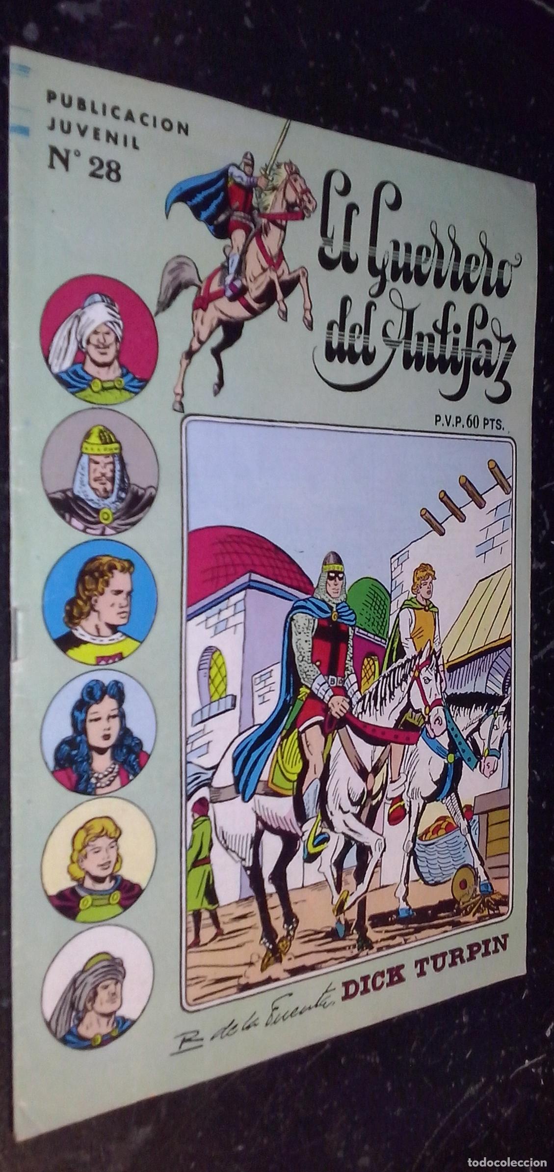 Livros em segunda m&atilde;o: El guerrero del antifaz. R de la Fuente, Dick Turpin. N&ordm; 28: El bandido del desierto - C&Oacute;MICS: