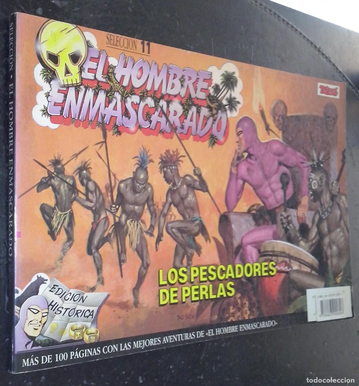 Livres: El Hombre Enmascarado. Selecci&oacute;n 11. Contiene los n&uacute;meros: N&ordm; 41: Los pescadores de perlas. N&ordm; 42: L