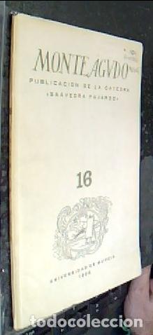 B&uuml;cher: Monteagudo. Publicaci&oacute;n de la C&aacute;tedra Saavedra Fajardo N&ordm; 16 - REVISTA: