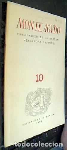 B&uuml;cher: Monteagudo. Publicaci&oacute;n de la C&aacute;tedra Saavedra Fajardo n&ordm; 10 - REVISTA: