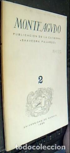 B&uuml;cher: Monteagudo. Publicaci&oacute;n de la C&aacute;tedra Saavedra Fajardo n&ordm; 2 - REVISTA: