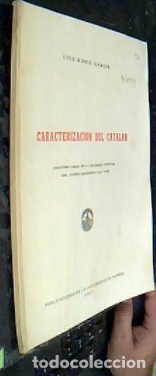 B&uuml;cher: Caracterizaci&oacute;n del Catal&aacute;n - RIBIO GARC&Iacute;A, Luis: