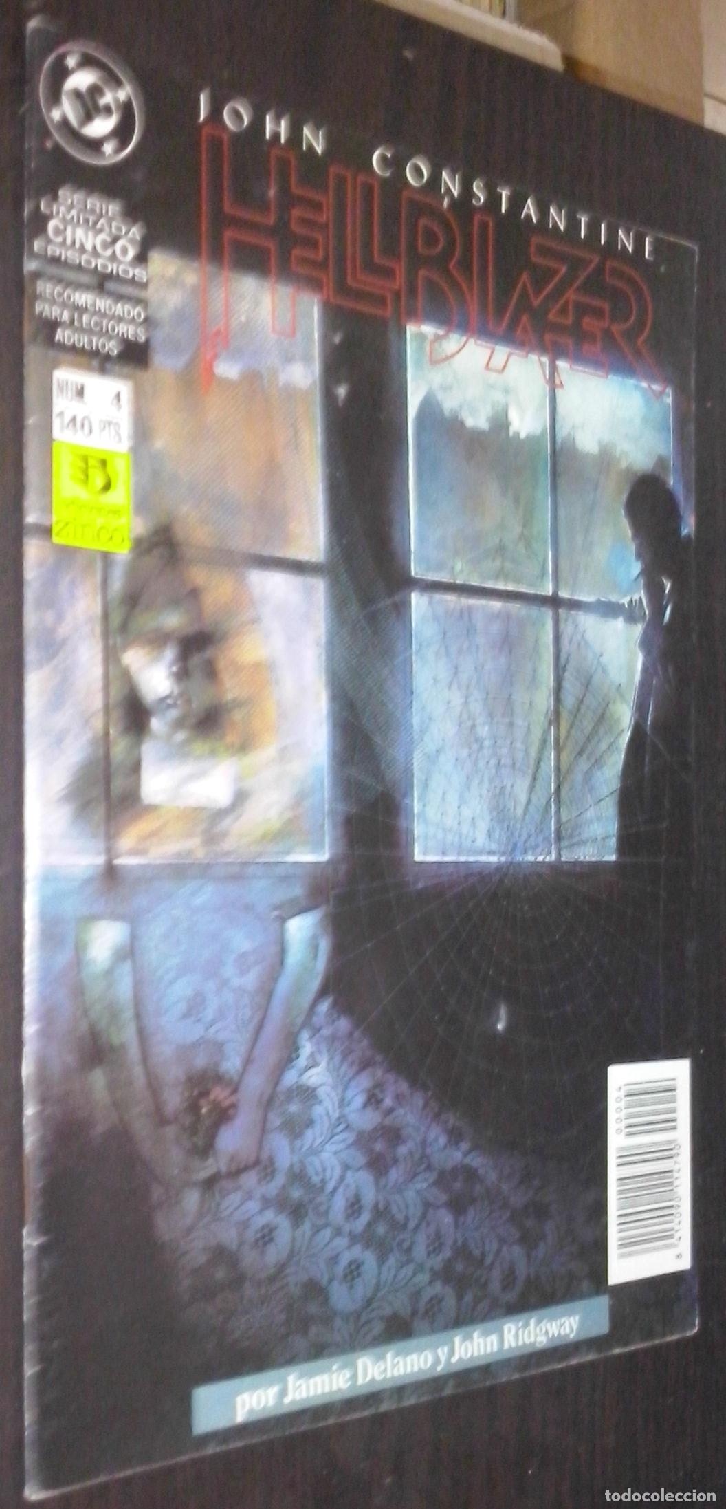 Libros: John Constantine. Hellblazer. N&ordm; 4 - DELANO, Jaime y RIDGWAY, John: