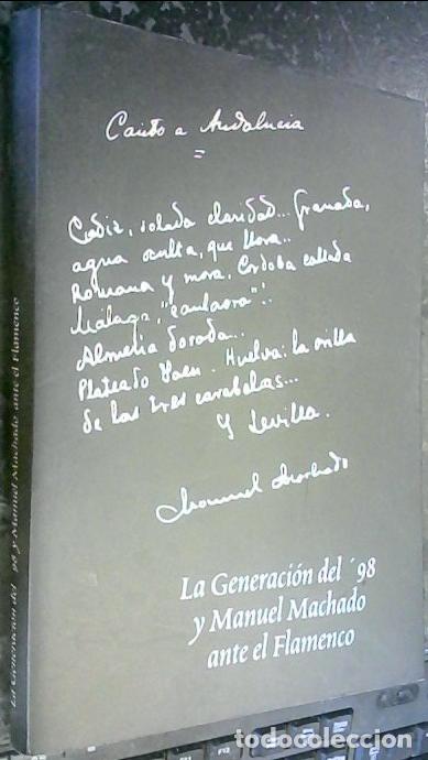 B&uuml;cher: La Generaci&oacute;n del 98 y Manuel Machado ante el Flamenco - Autores Varios: