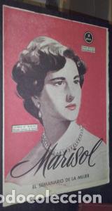 Libri di seconda mano: Marisol. El semanario de la mujer. Semana del 11 al 17 de noviembre de 1957 - REVISTA: