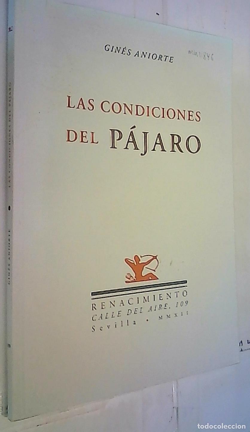 Livros em segunda m&atilde;o: Las condiciones del p&aacute;jaro - Aniorte, Gin&eacute;s: