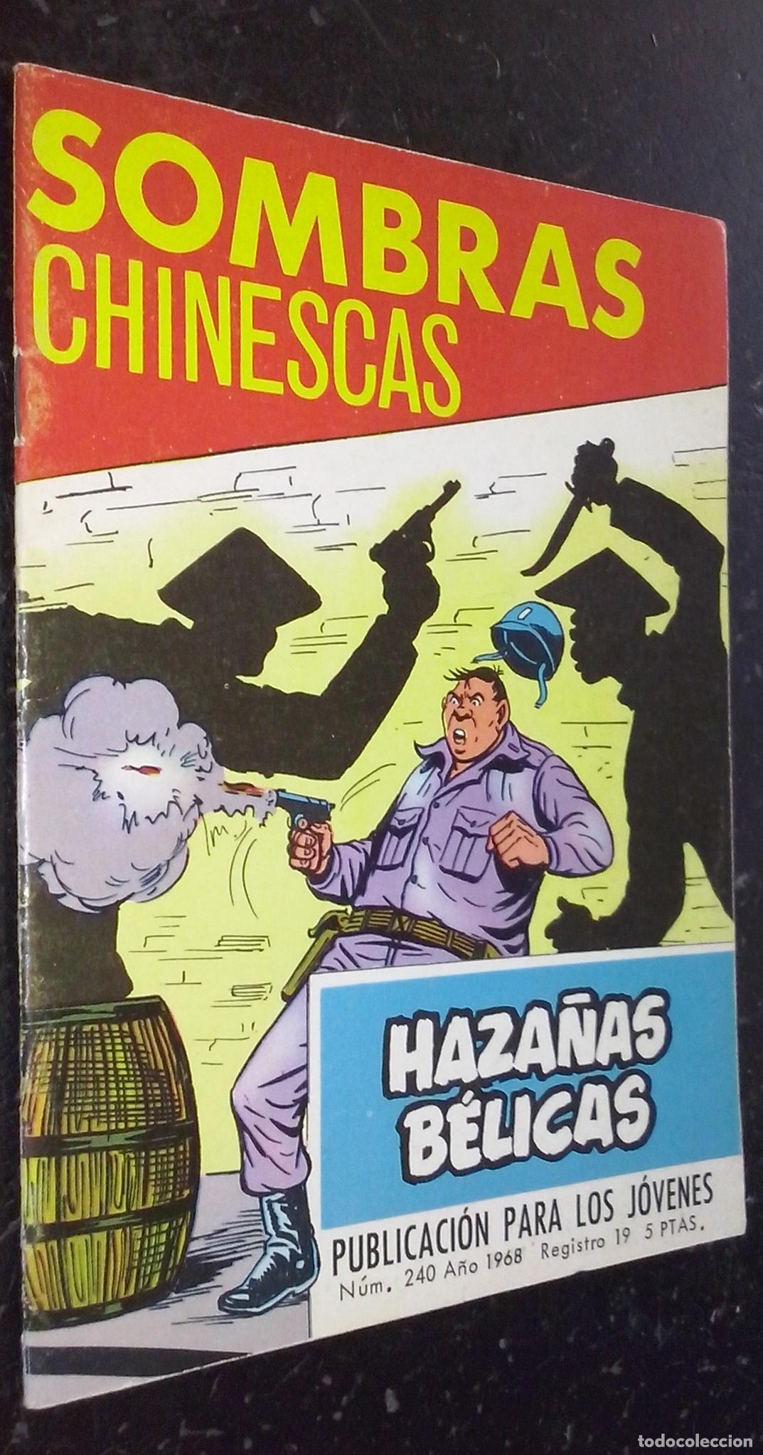 B&uuml;cher: Sombras chinescas. Haza&ntilde;as B&eacute;licas. N&ordm; 240. A&ntilde;o 1968 - SOTILLOS, Eugenio y DOYER, Alan: