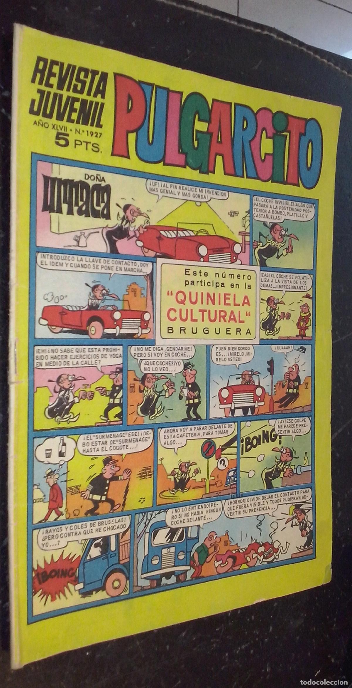 B&uuml;cher: Pulgarcito. Revista semanal ilustrada. A&ntilde;o XLVII. N&ordm; 1927 - C&Oacute;MICS: