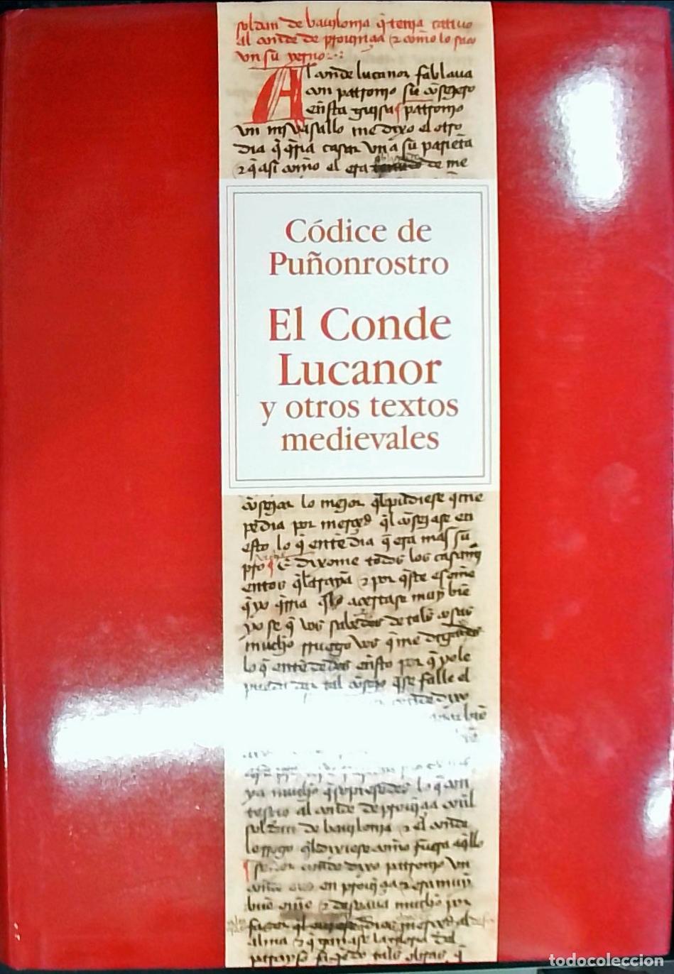 Libros: El C&oacute;dice de Pu&ntilde;onrostro: el Conde Lucanor y otros textos medievales - C&Oacute;DICE: - Foto 1
