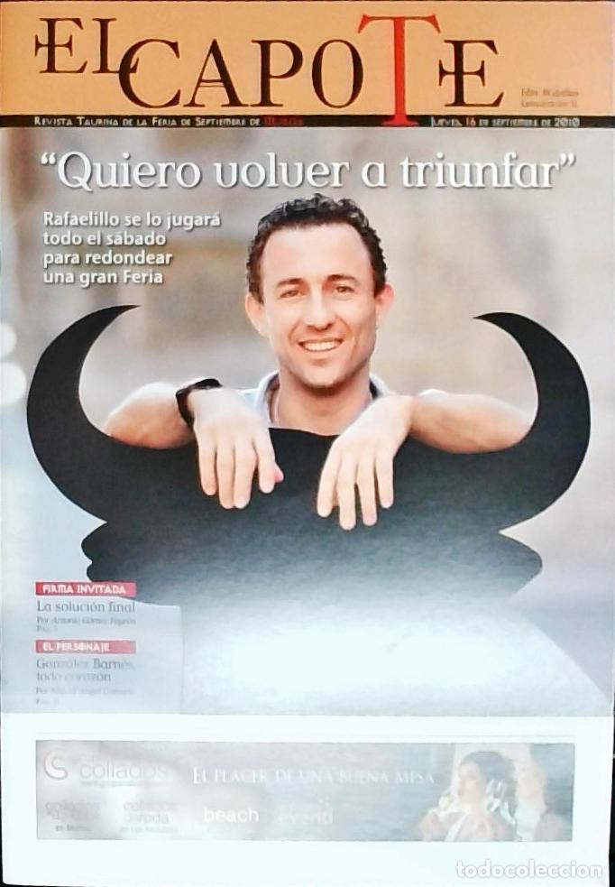 Libros: Quiero volver a triunfar. Rafaelillo se lo jugar&aacute; todo el S&aacute;bado para redondear una gran Feria - Aut