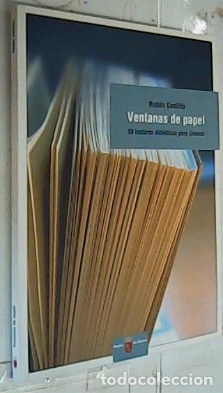 Libri di seconda mano: Ventanas de papel. 50 lecturas did&aacute;cticas para j&oacute;venes - Castillo, Rub&eacute;n: