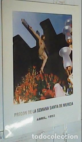 Libros: Preg&oacute;n de la Semana Santa de Murcia. Abril. D&iacute;ptico - PROGRAMA: