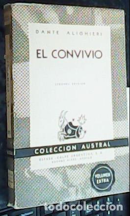 Libros: El convivo - ALIGHIERI, Dante: - Foto 1