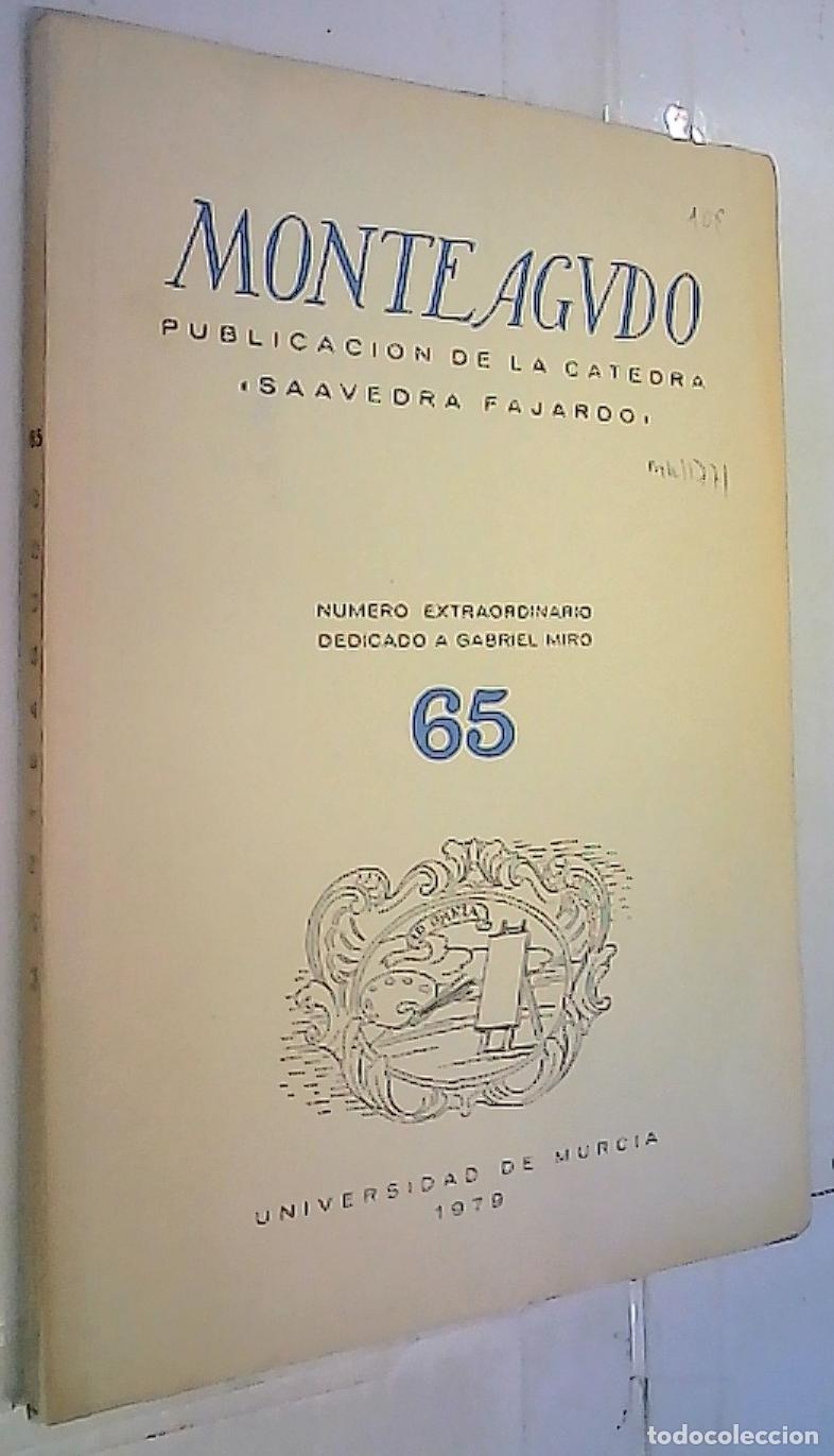 Livres: Monteagudo n&ordm; 65. N&uacute;mero extraordinario dedicado a Gabriel Mir&oacute; - REVISTA: