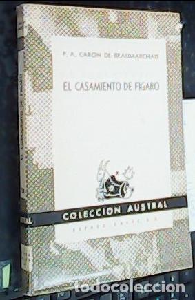 Libri di seconda mano: El casamiento de F&iacute;garo - CARON DE BEAUMARCHAIS, P.A.: