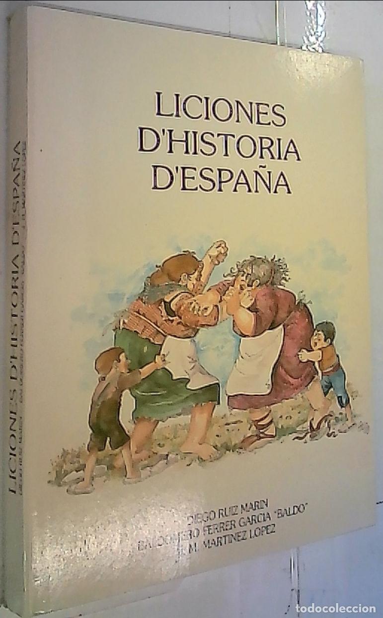 B&uuml;cher: Liciones d'historia d'Espa&ntilde;a - Ruiz Mar&iacute;n, Diego; Ferrer Garc&iacute;a, Baldomero y Mart&iacute;nez L&oacute;pez, Jos&eacute; Ma