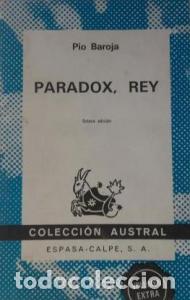 Libros: Paradox, rey - BAROJA, P&iacute;o: - Foto 1