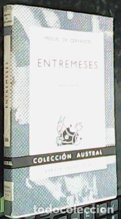 Libros: Entremeses - CERVANTES, Miguel de: