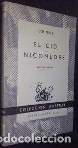 Libros: El Cid. Nic&oacute;medes - CORNEILLE: - Foto 1
