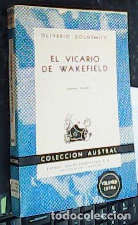 Libros: El vicario de Wakefield - GOLDSMITH, Oliverio: - Foto 1