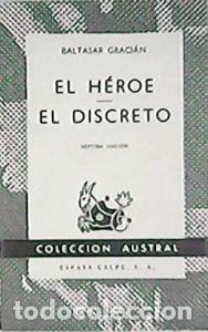 Libros: El h&eacute;roe. El discreto - GRACI&aacute;N, Baltasar: - Foto 1