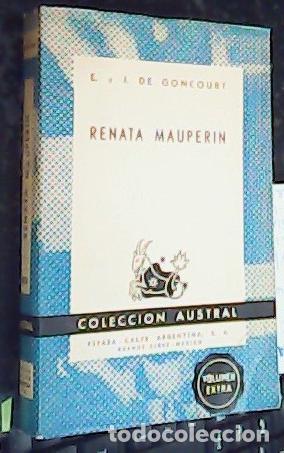 Libros: renata Mauperin - GONCOURT, E. y J. de: - Foto 1