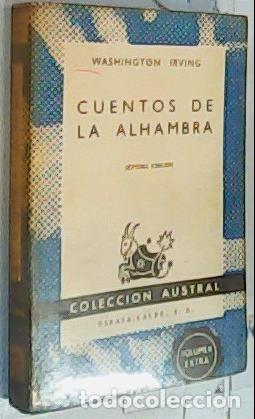 Libros: Cuentos de la Alhambra - Irving, Washington: - Foto 1