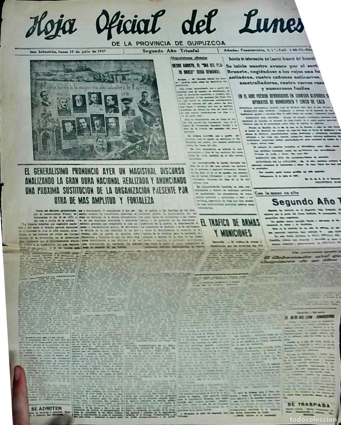 Libros: El General&iacute;simo pronunci&oacute; ayer un magistral discurso. Se inicia nuestro avance por el sector de Brun