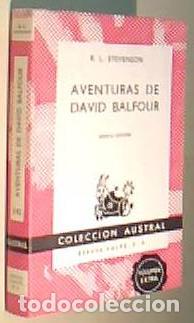 Libri di seconda mano: Aventuras de David Balfour. Colecci&oacute;n Austral N&ordm; 342 - STEVENSON, R.L.: