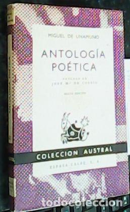 Libri di seconda mano: Antolog&iacute;a po&eacute;tica - UNAMUNO, Miguel de: