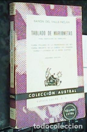 Libros: Tablado de marionetas - VALLE INCL&aacute;N, Ram&oacute;n del: - Foto 1