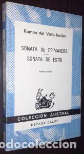 Libros: Sonata de primavera. Sonata de est&iacute;o - VALLE-INCL&Aacute;N, Ram&oacute;n del: - Foto 1