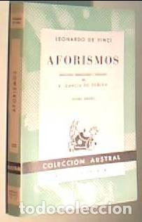 books: Aforismos. Colecci&oacute;n Austral N&ordm; 353 - VINCI, Leonardo de: