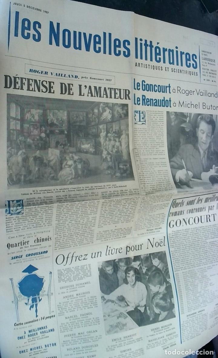 B&uuml;cher: D&eacute;fense de l'Amtateur por Roger Vailland. Le goncourt a roger Viailland. Le Renaudot a Michel Butor.