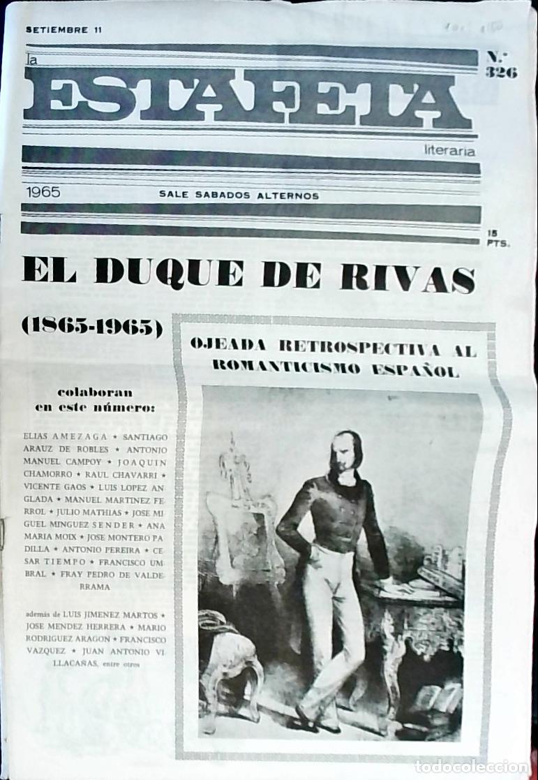 books: El Duque de Rivas (1865 - 1965): ojeada retrospectiva al Romanticismo espa&ntilde;ol - Autores Varios: