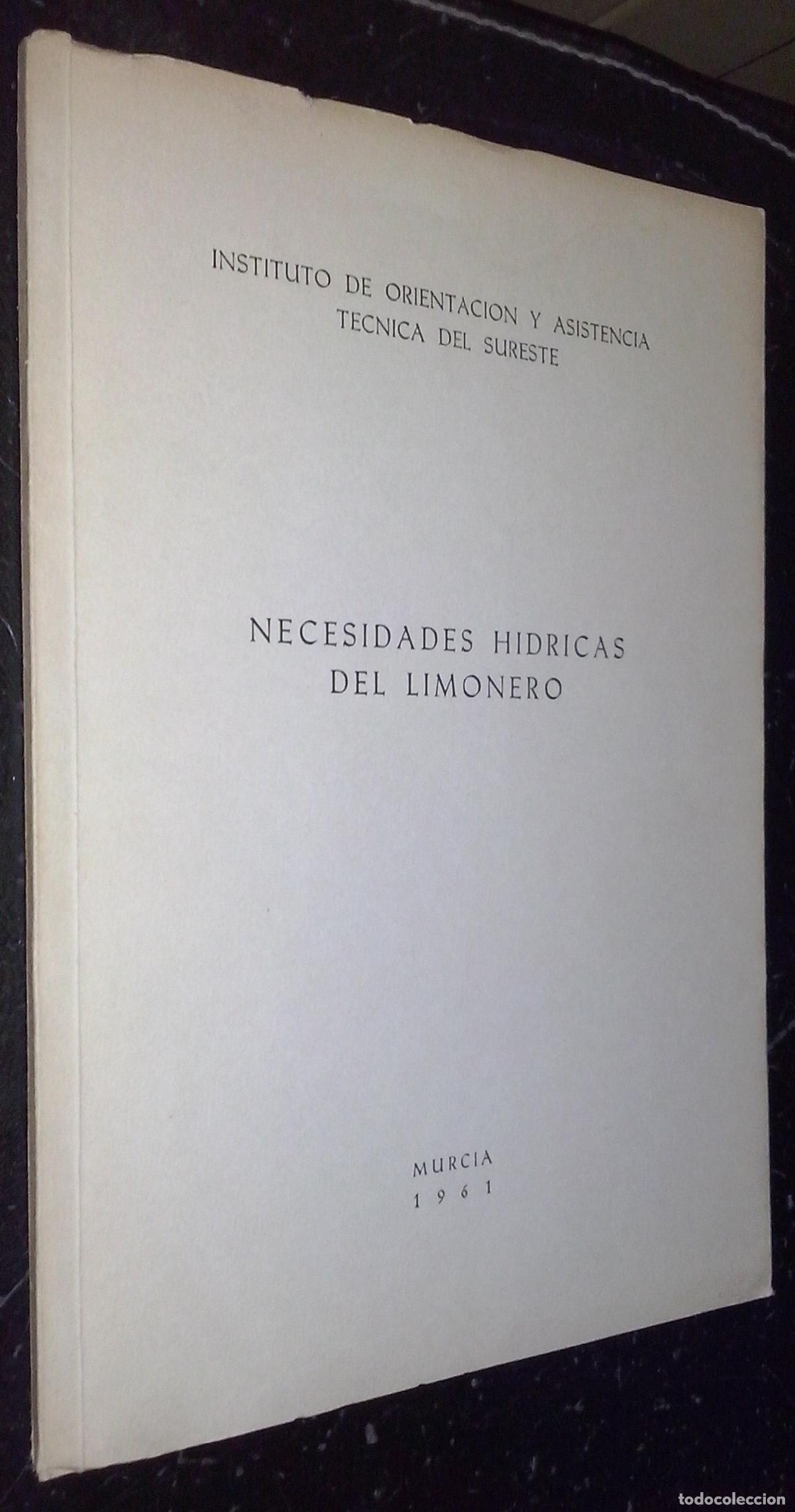 Libros: Necesidades h&iacute;dricas del limonero - AA. VV.: - Foto 1