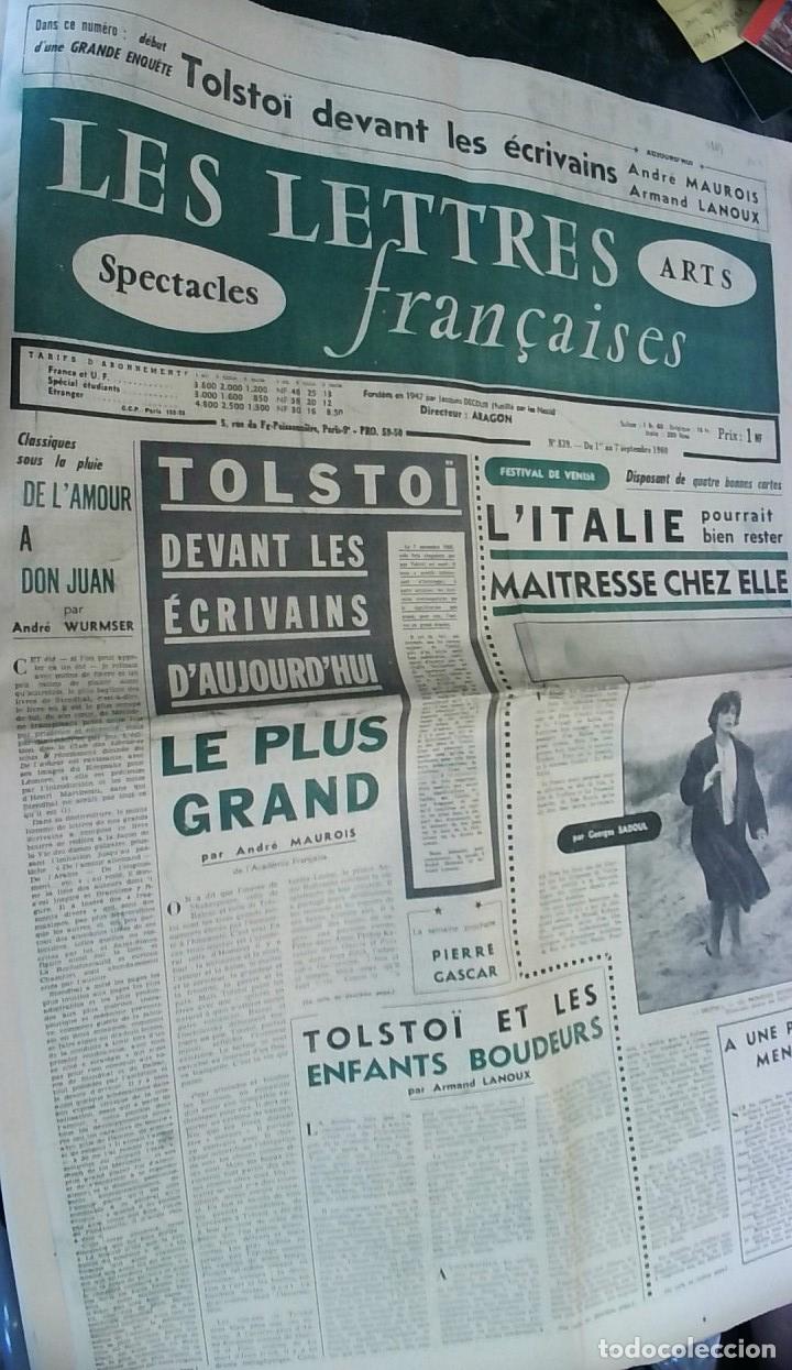 books: Tolstoi devant les ecrivains d'aujourd'hui. Le plus grand par Andr&eacute; Maurois. IlItalie pourrait bien