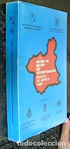 B&uuml;cher: Qui&eacute;n es qui&eacute;n en investigaci&oacute;n. Regi&oacute;n de Murcia (1980) - AA. VV.: