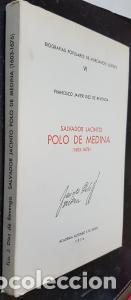 Livros em segunda m&atilde;o: Salvador Jacinto Polo de Medina - D&Iacute;EZ DE REVENGA, Francisco Javier: