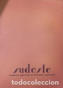 Libros: Sudeste. Cuaderno murciano de Literatura Universal (1930- 1931) - FACS&Iacute;MIL: