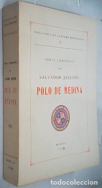 Libri di seconda mano: Obras completas - POLO DE MEDINA, Salvador Jacinto: