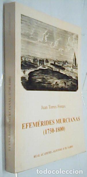 Libros: Efem&eacute;rides murcianas - TORRES FONTES, Juan: