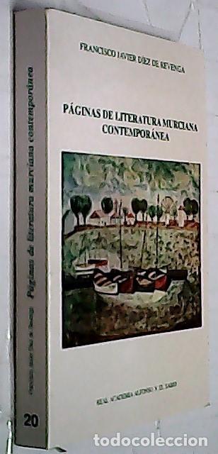 books: P&aacute;ginas de literatura murciana contempor&aacute;nea - D&Iacute;EZ DE REVENGA, Francisco Javier: