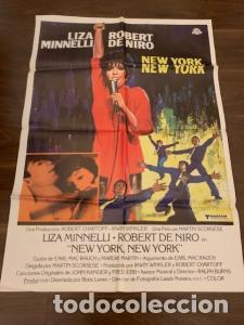 Livros em segunda m&atilde;o: CARTEL CINE NEW YORK NEW YORK. ROBERT DE NIRO. LIZA MINNELLI. 70X100 CM APROX. - :
