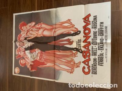 Livros em segunda m&atilde;o: CARTEL DE CINE CASANOVA. TONY CURTIS. 70X100 CM APROX. - :